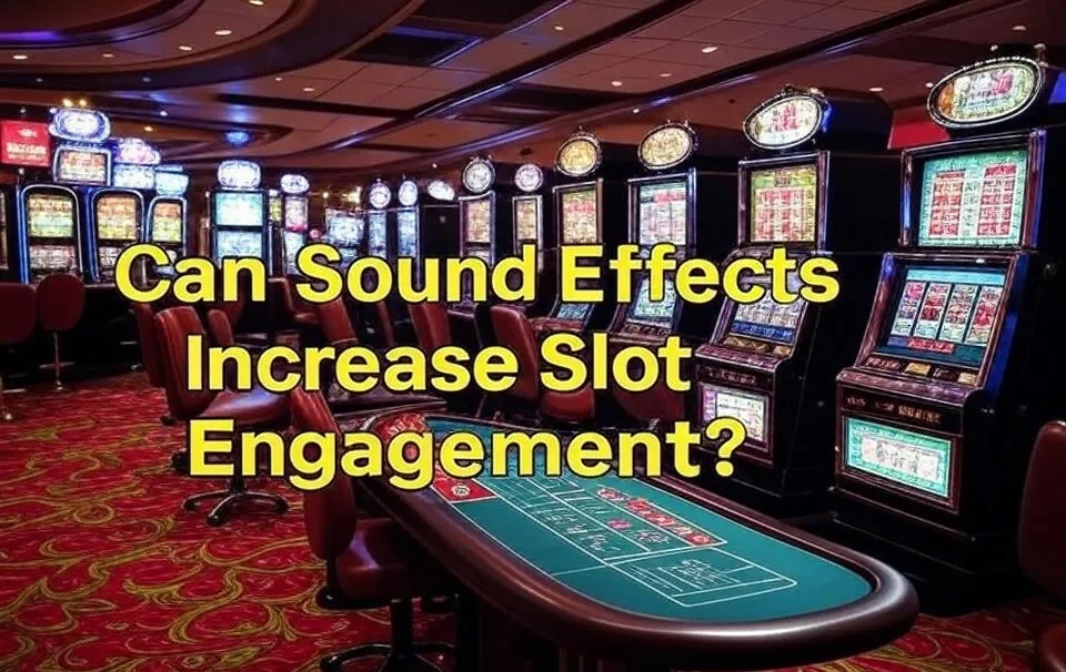 Can Sound Effects Increase Slot Engagement