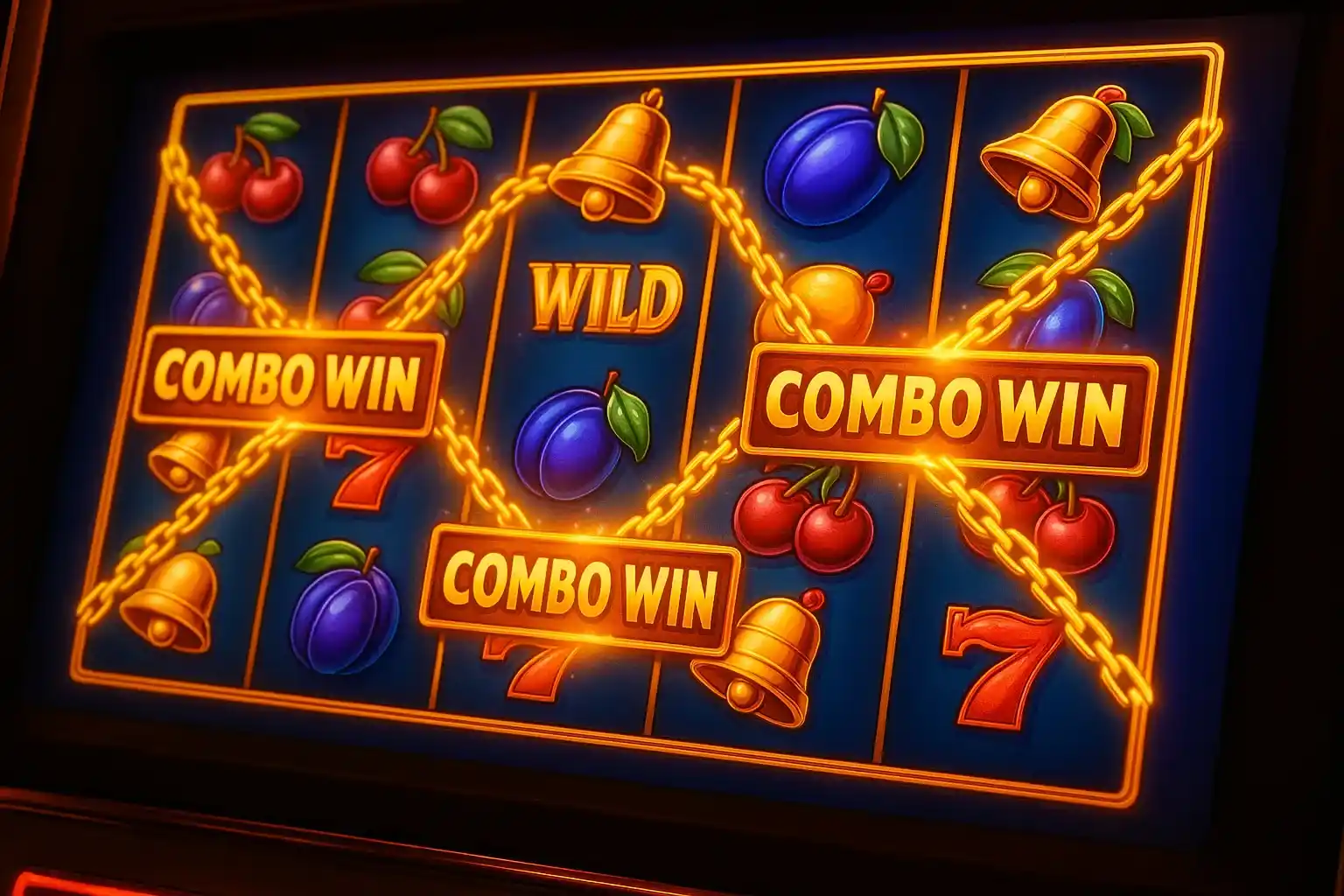 How do combo wins link in gameplay