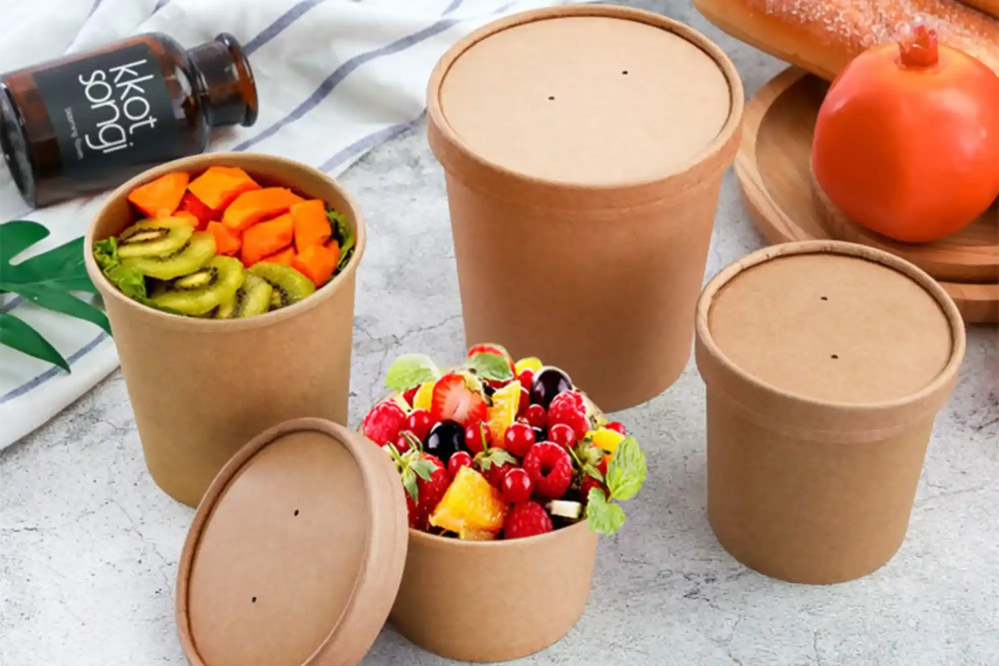 Insulating Disposable Food Bowls